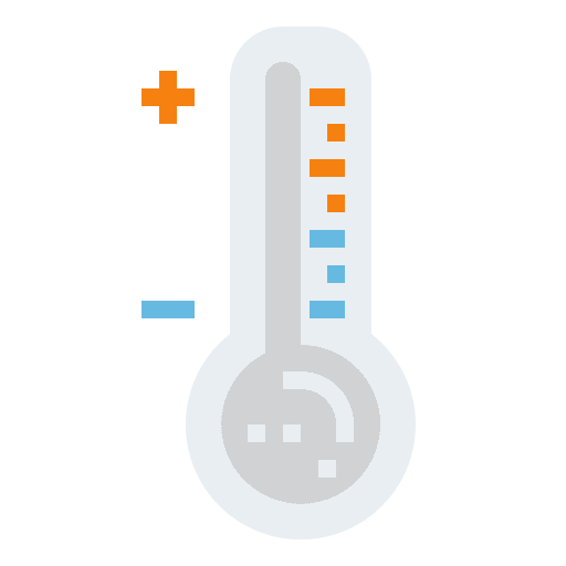 Thermometer celsius nature temperature icon Thermometer celsius nature temperature icon