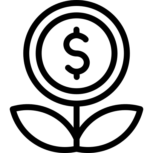 Investment bank business and finance invest icon Investment bank business and finance invest icon