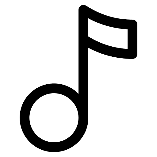 Music quaver music player music note icon