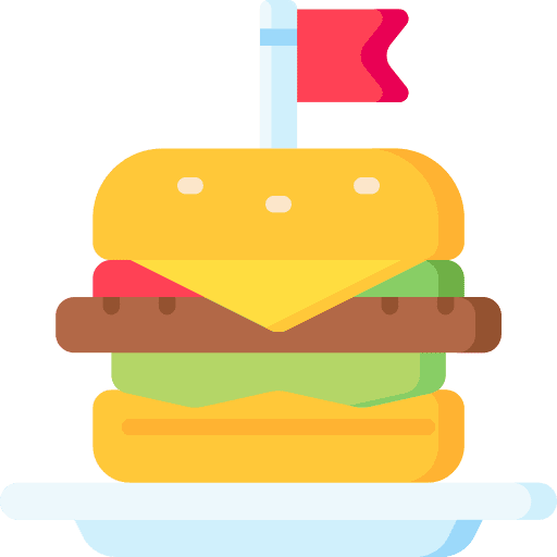 Burger burger junk food cheese icon Burger burger junk food cheese icon