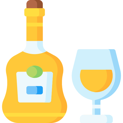Cognac alcohol cognac cocktail icon