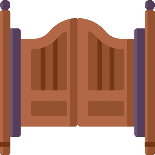 Door door wild west doors icon Door door wild west doors icon