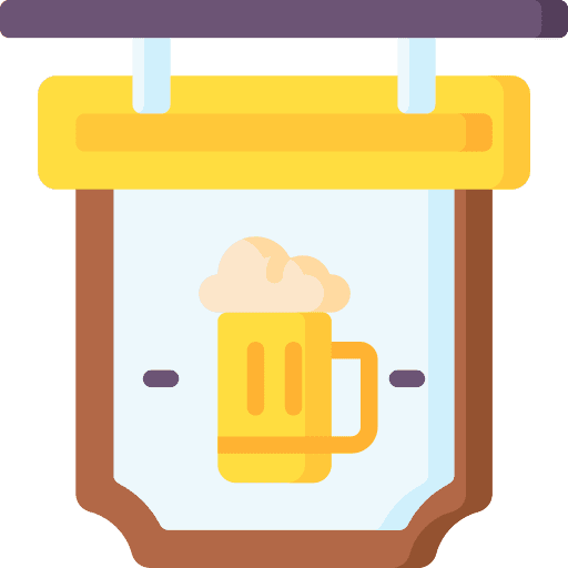 Bar beer sign bar icon Bar beer sign bar icon