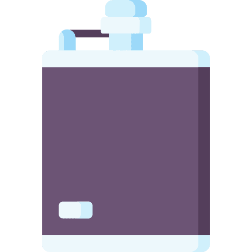 Hip flask alcohol food and restaurant alcoholic drink icon Hip flask alcohol food and restaurant alcoholic drink icon
