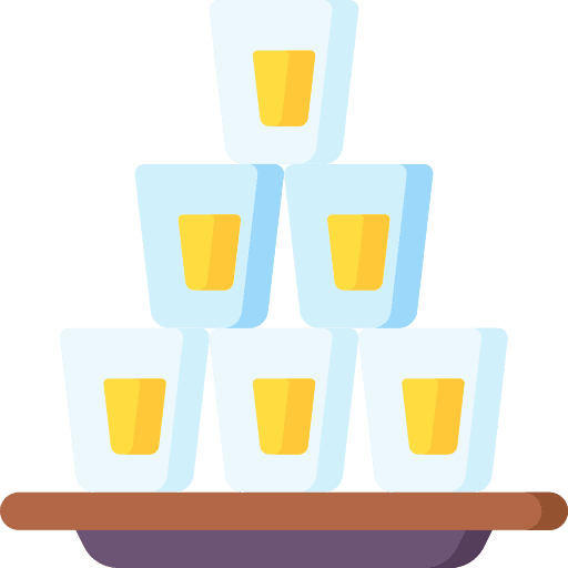 Shots alcoholic pub beverage icon Shots alcoholic pub beverage icon