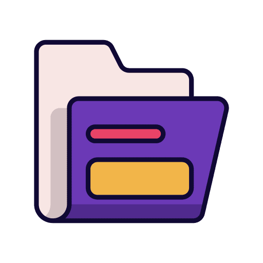Folder record folder archive icon Folder record folder archive icon