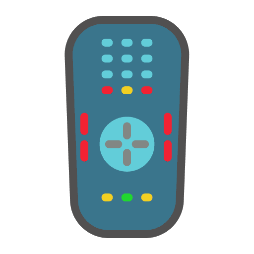 Remote television internet internet of things icon