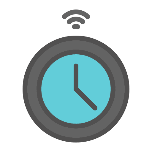Time smart house wireless hour icon