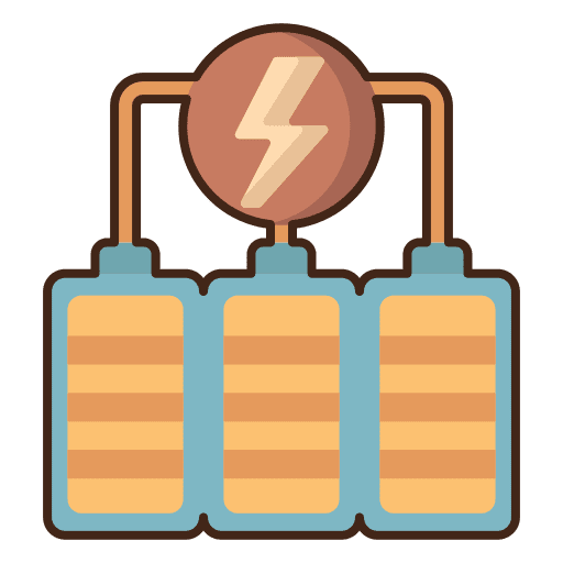 Energy system renewable energy industry ecology and environment icon