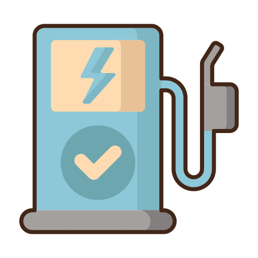 Efficiency fuel power efficiency icon