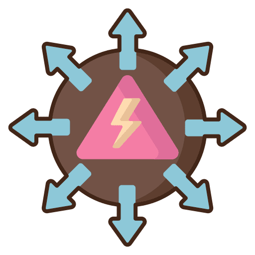 Electricity energy station power generation electric generator icon