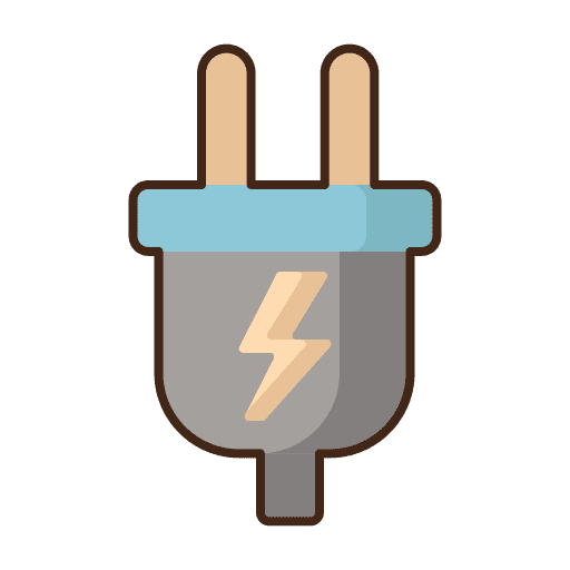 Electricity energy ecology and environment weather icon