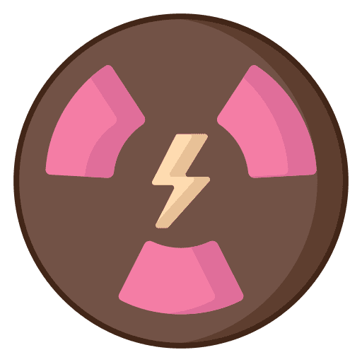 Nuclear energy factory power plant nuclear icon