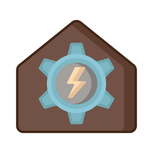 Power power save energy micro icon