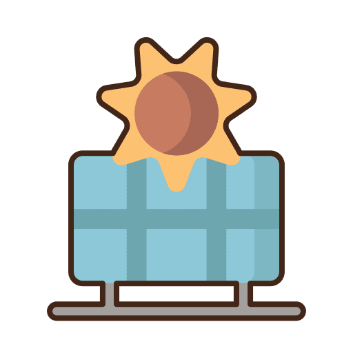 Solar panel solar panels solar ecology and environment icon