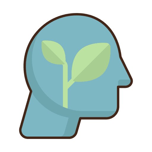 Think green inspiration innovation think green icon