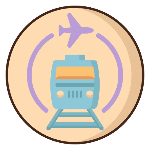 Transportation transportation vehicles ecology and environment icon