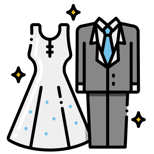 Bridal shower husband wedding love and romance icon