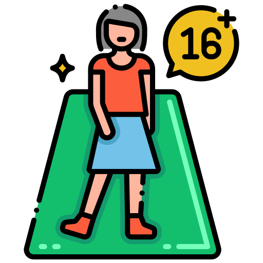 +16 adult +16 show icon