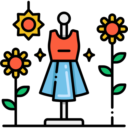 Dress fashion stylish dress icon