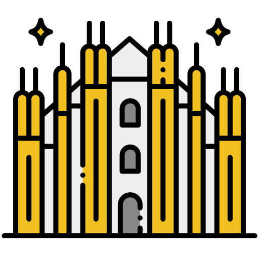 Milan italy catholic milan icon