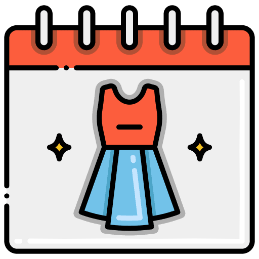 Fashion time and date commerce cultures icon