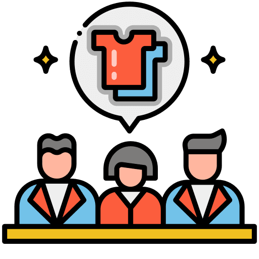 Judge cloth tshirt t shirt icon