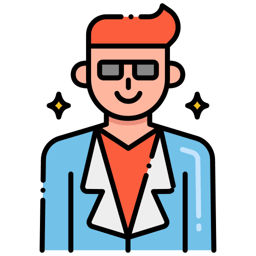 Model man male standing icon