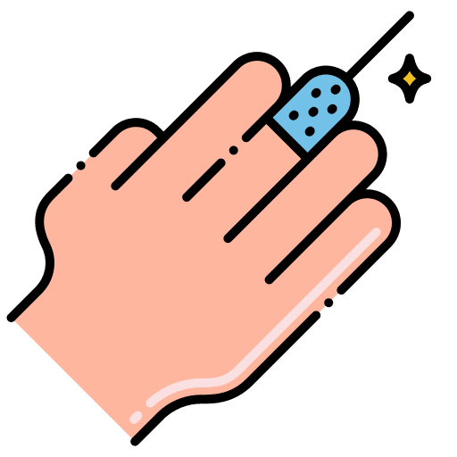 Thimble needle protector fashion designer protection icon