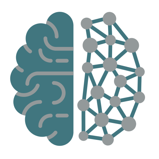Brain technology brain intelligent icon