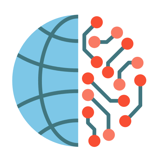 Artificial intelligence communication machine learning artificial intelligence icon Artificial intelligence communication machine learning artificial intelligence icon