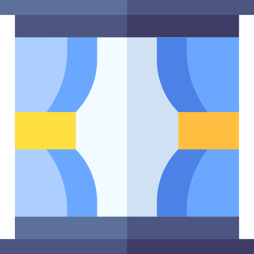 Window house things open parts icon Window house things open parts icon