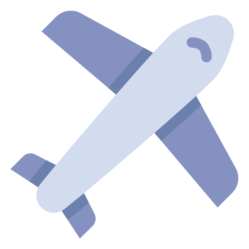 Plane transportation holidays transport icon Plane transportation holidays transport icon