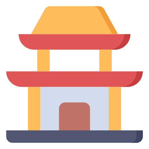 Temple cultures temple traditional icon Temple cultures temple traditional icon