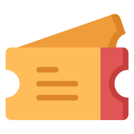 Ticket entertainment ticket pass icon Ticket entertainment ticket pass icon