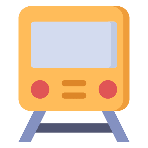 Train train subway public transport icon Train train subway public transport icon