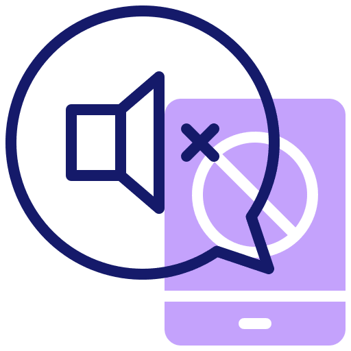 Quiet ui silent quiet icon Quiet ui silent quiet icon