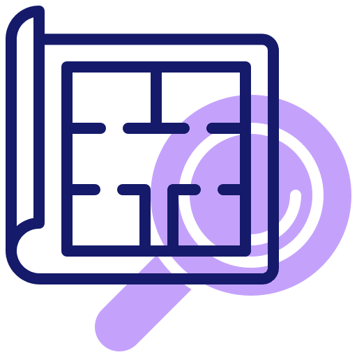 Blueprint sketch planning blueprint icon