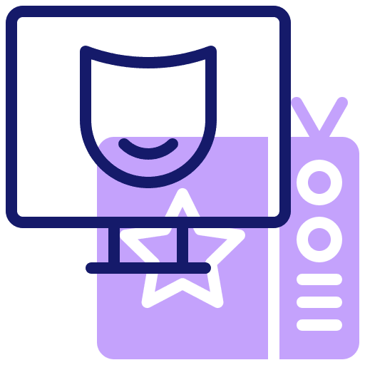 Television electronics television monitor icon Television electronics television monitor icon
