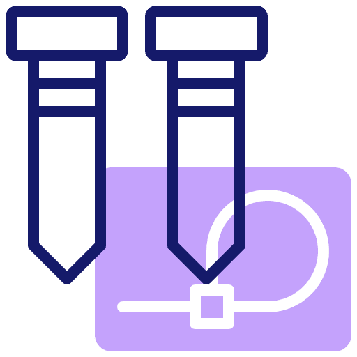 Tie construction and tools screws tool icon
