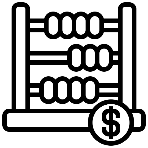 Abacus maths business and finance mathematical icon Abacus maths business and finance mathematical icon