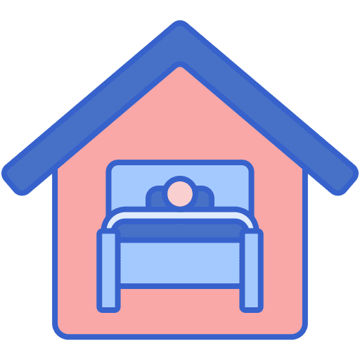 Accomodation accomodation construction room service icon