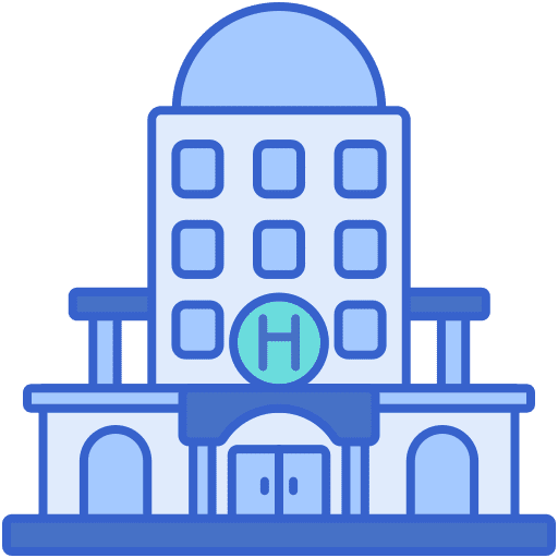 Boutique vacations motel hotel icon