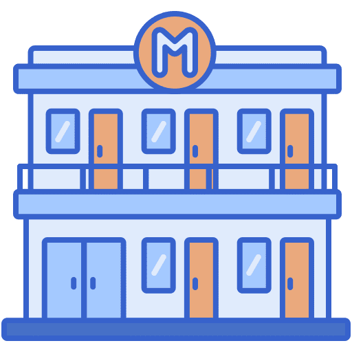 Motel motel architecture and city vacations icon