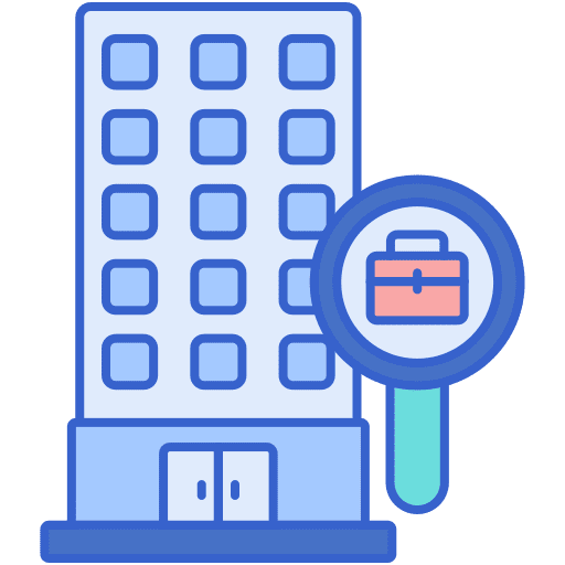 Vacancy accomodation building vacancy icon