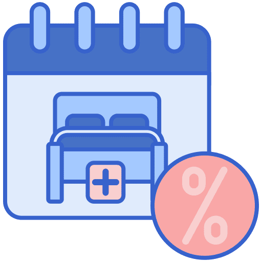 Extended sale resort booking icon