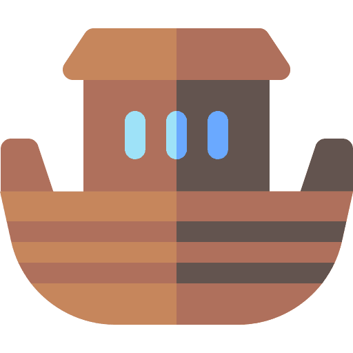 Noahs ark noah ark bible event sea icon