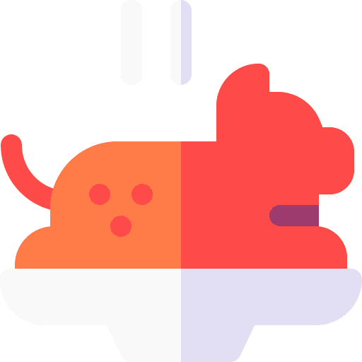 Pork pork roast food and restaurant icon Pork pork roast food and restaurant icon