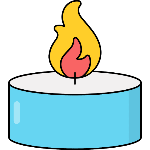Scented candle candle calm spa candles icon