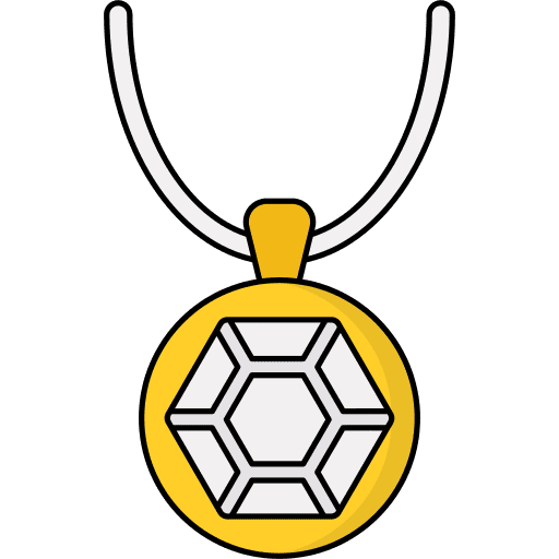 Necklace jewel precious stone necklace icon Necklace jewel precious stone necklace icon
